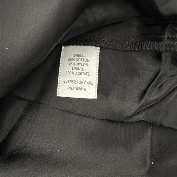 Garnet Hill Black Floral Lace Dress size 10 - Picture 9 of 12